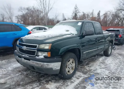 2006 Chevrolet Silverado 1500 Lt1 из США, поврежденный, VIN 1GCEK19B26Z204796